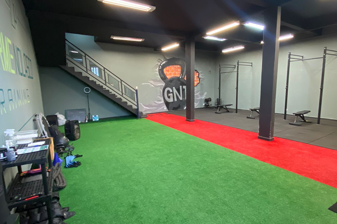 Imagem da estrutura da academia