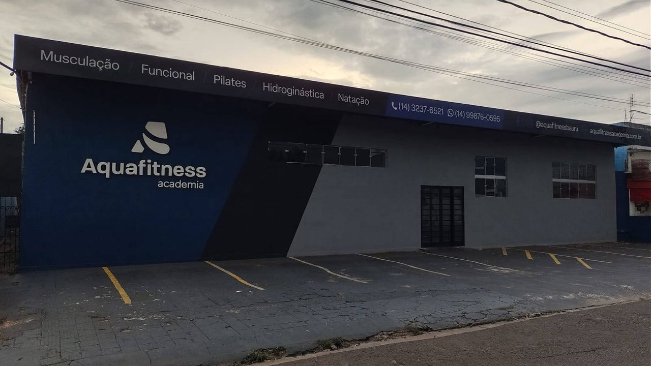 Imagem da estrutura da academia