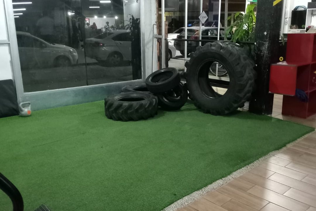 Imagem da estrutura da academia