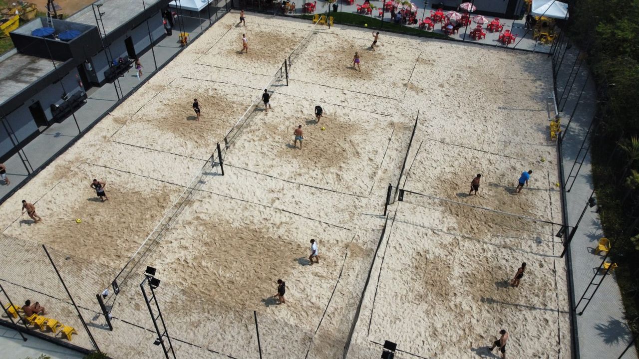 Imagem da estrutura da academia