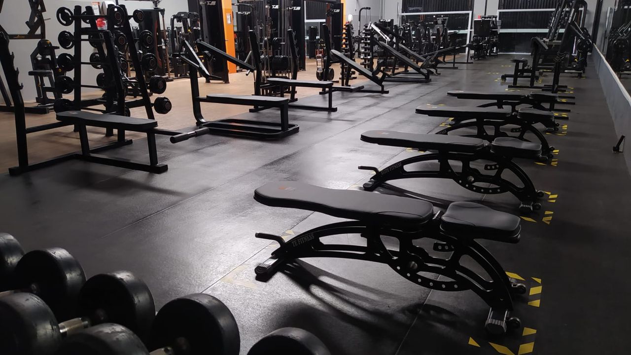 Imagem da estrutura da academia