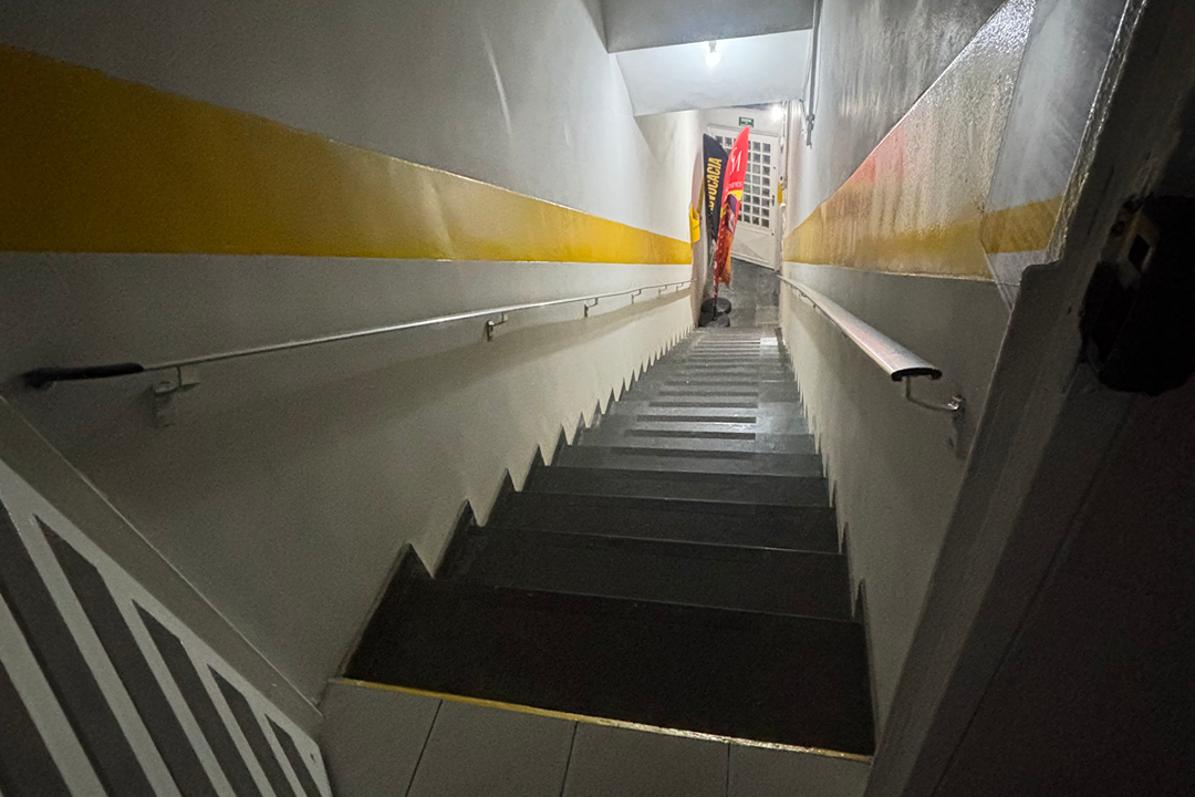 Imagem da estrutura da academia