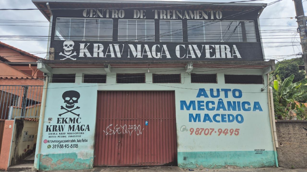 Imagem da estrutura da academia