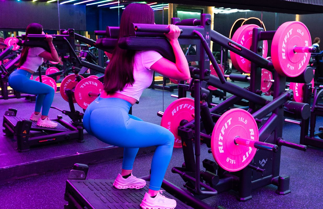 Imagem da estrutura da academia