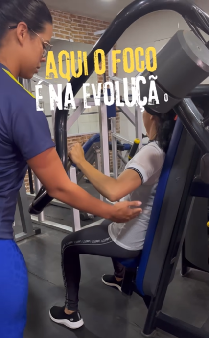 Imagem da estrutura da academia