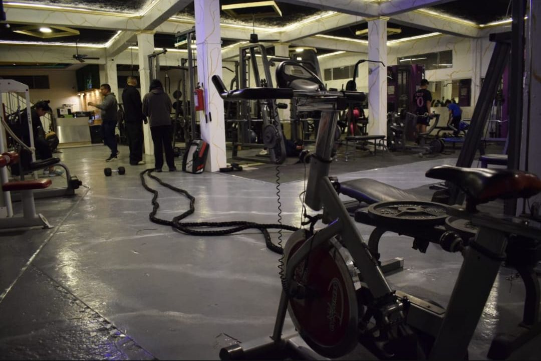 Imagem da estrutura da academia