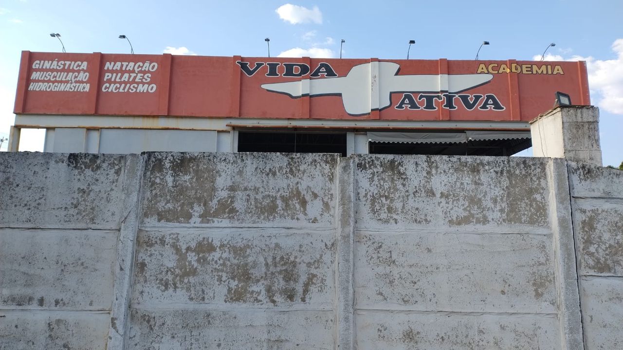 Imagem da estrutura da academia