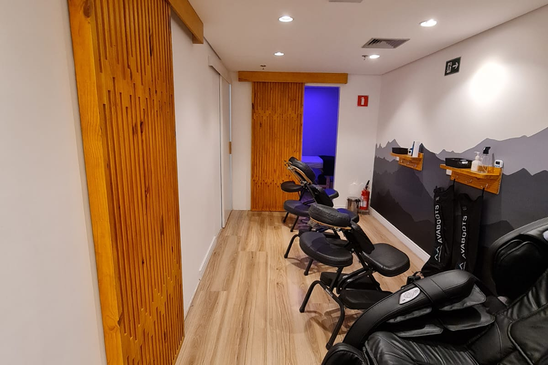 Imagem da estrutura da academia