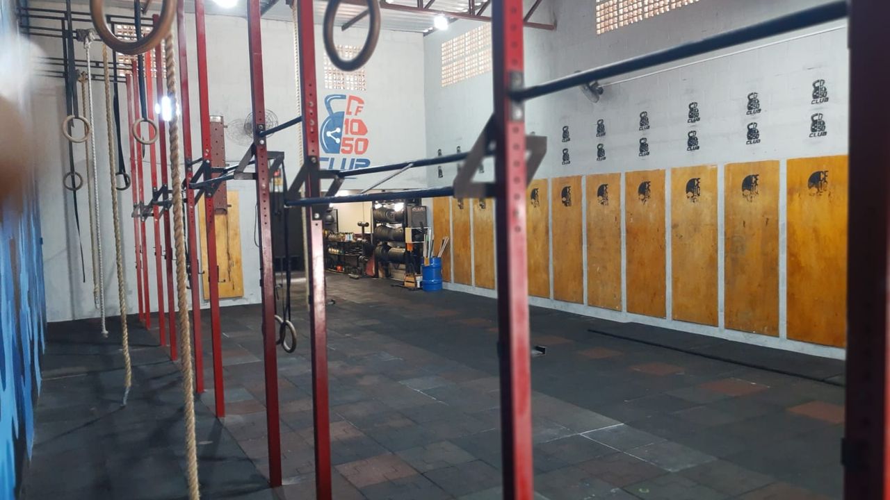 Imagem da estrutura da academia