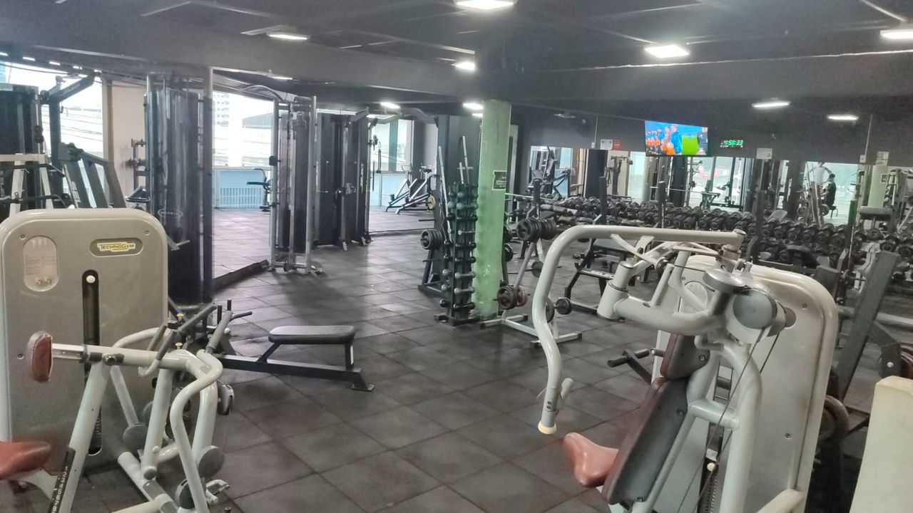 Imagem da estrutura da academia