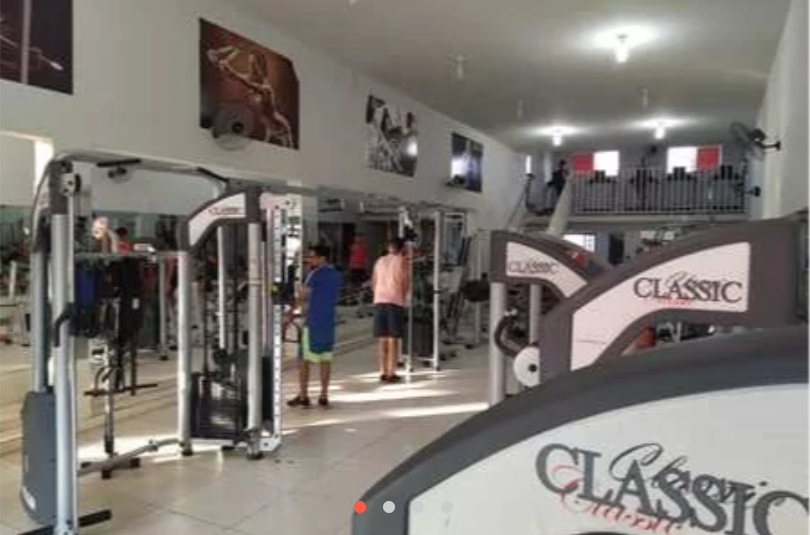 Imagem da estrutura da academia