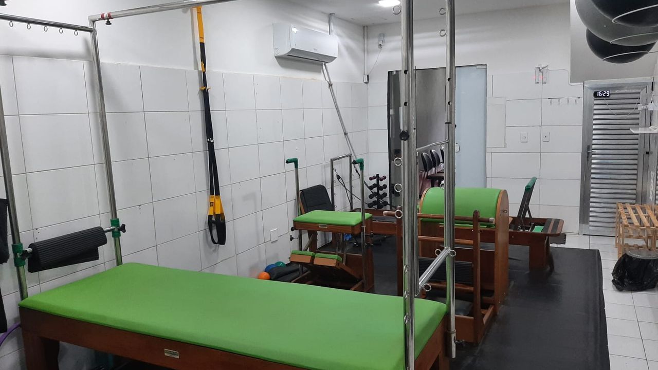 Imagem da estrutura da academia
