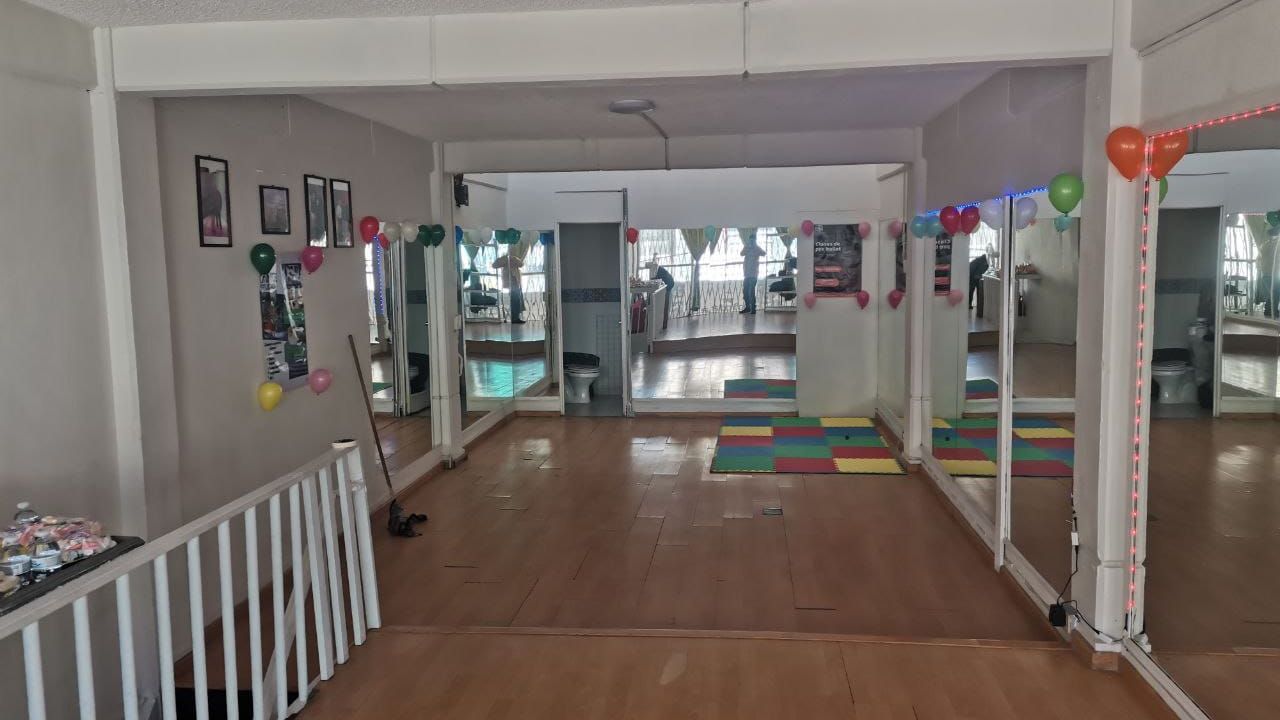 Imagem da estrutura da academia