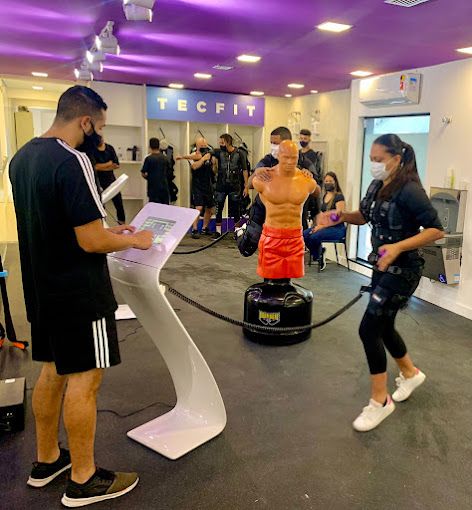 Imagem da estrutura da academia