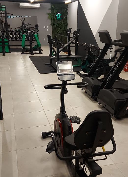 Imagem da estrutura da academia