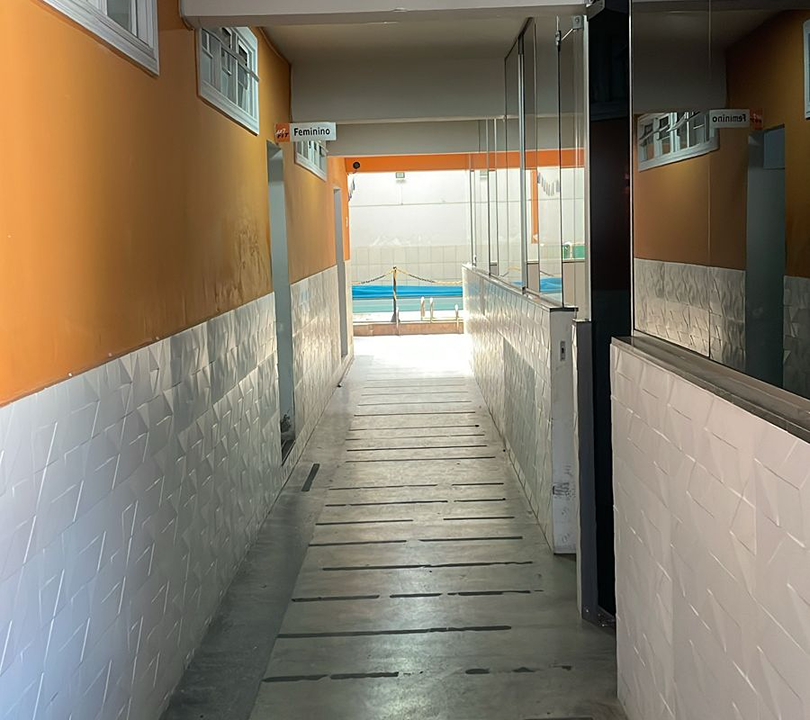 Imagem da estrutura da academia