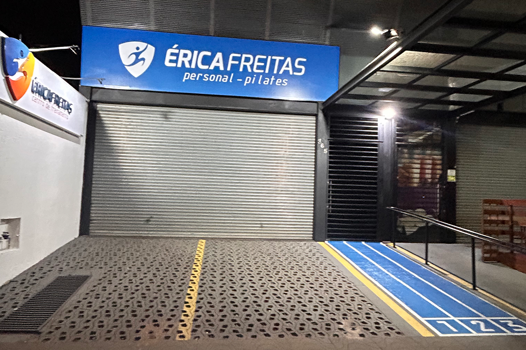 Imagem da estrutura da academia
