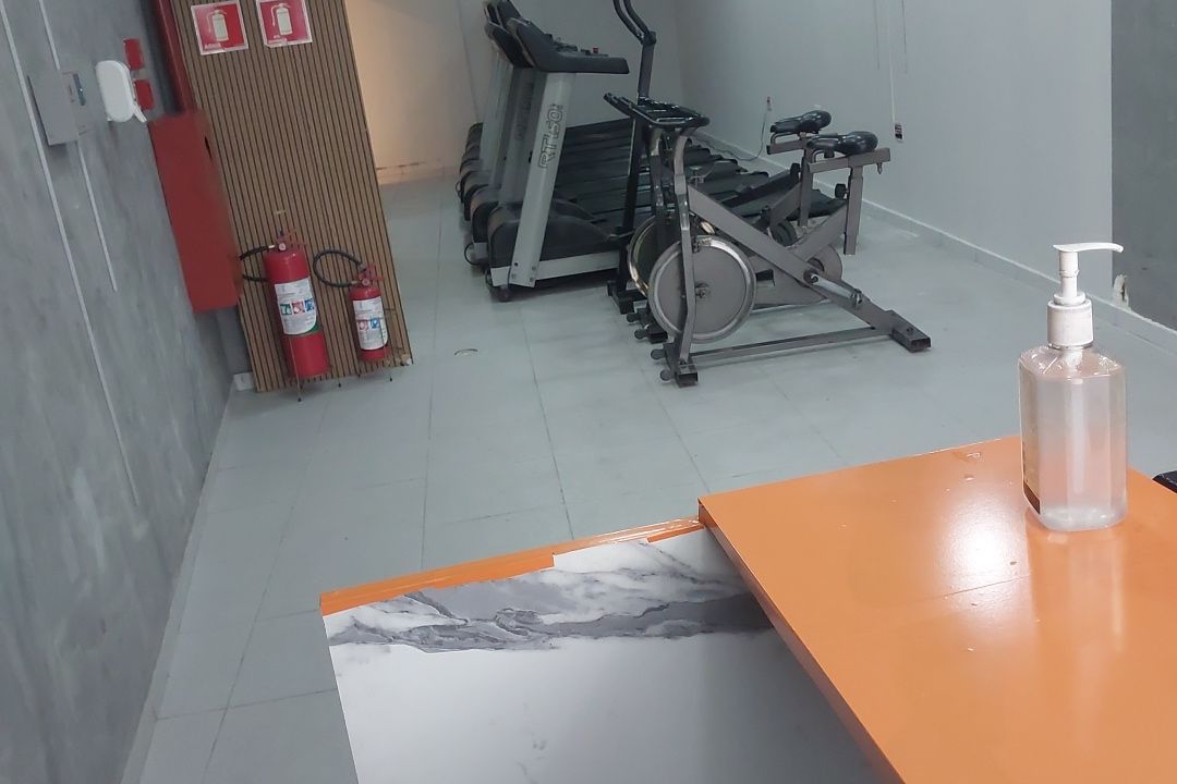 Imagem da estrutura da academia