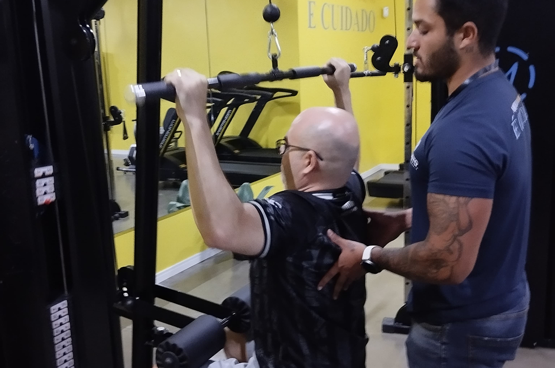 Imagem da estrutura da academia