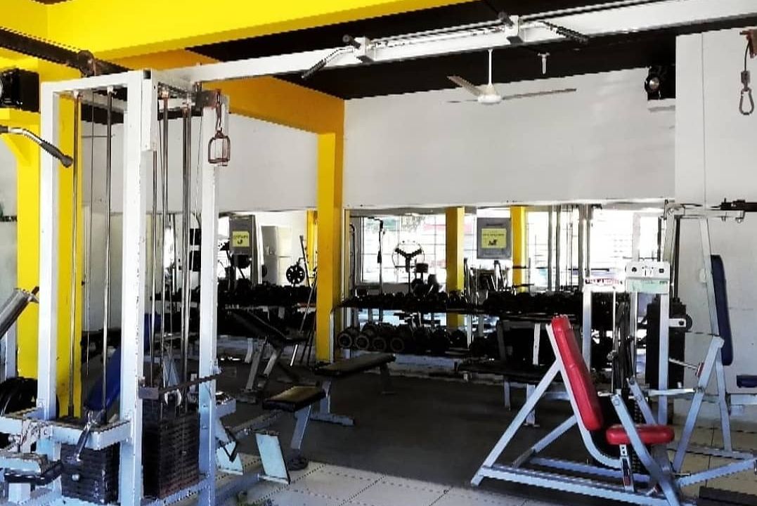 Imagem da estrutura da academia