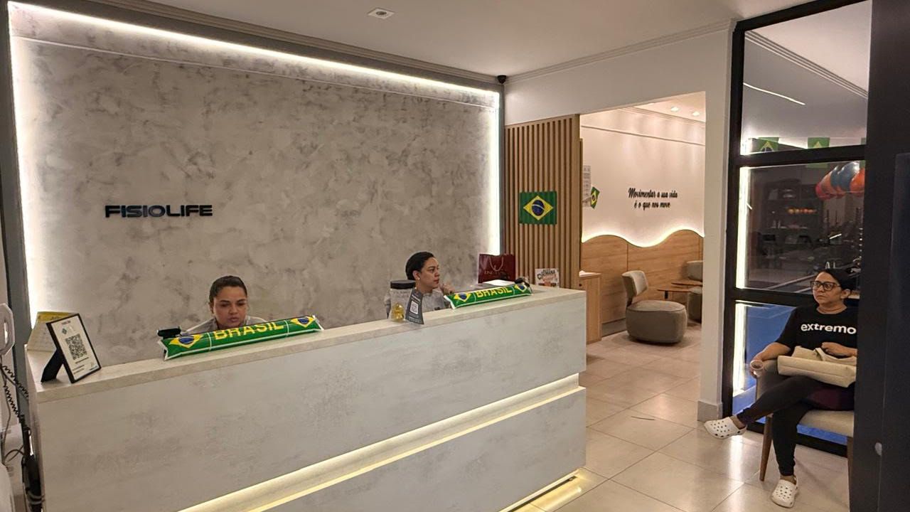 Imagem da estrutura da academia