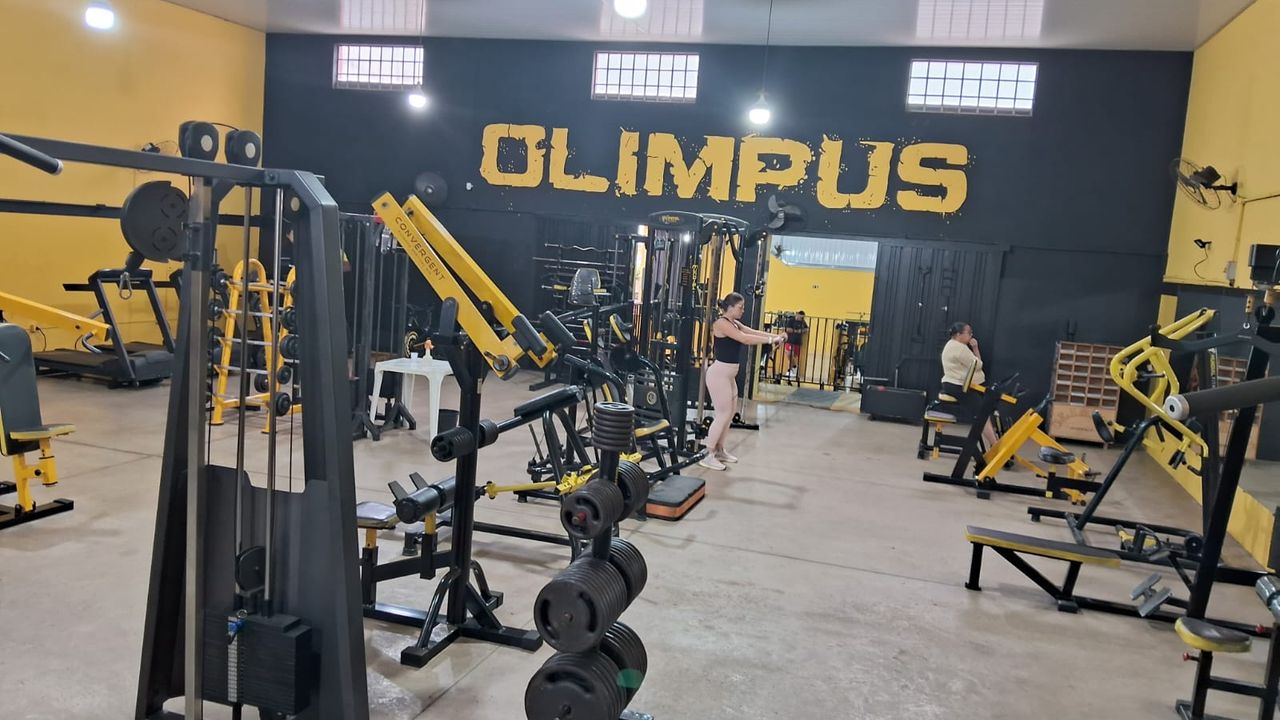 Imagem da estrutura da academia