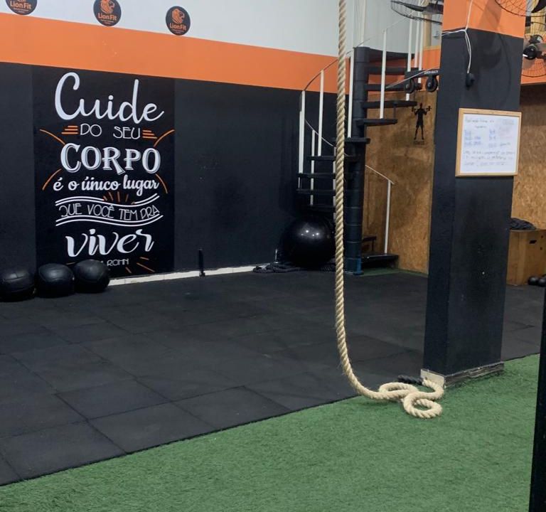 Imagem da estrutura da academia