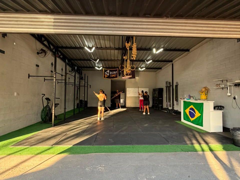 Imagem da estrutura da academia