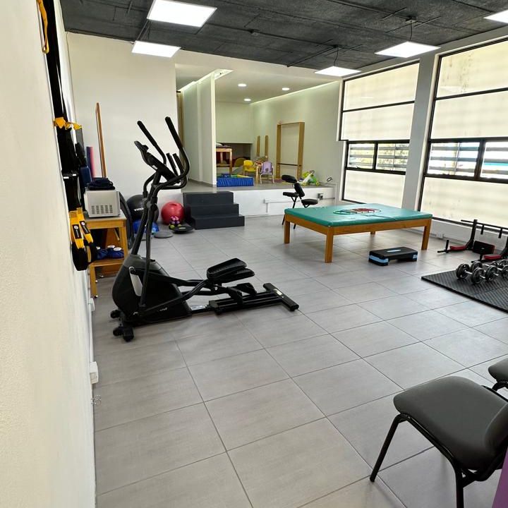 Imagem da estrutura da academia