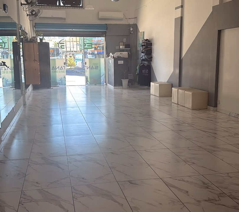 Imagem da estrutura da academia