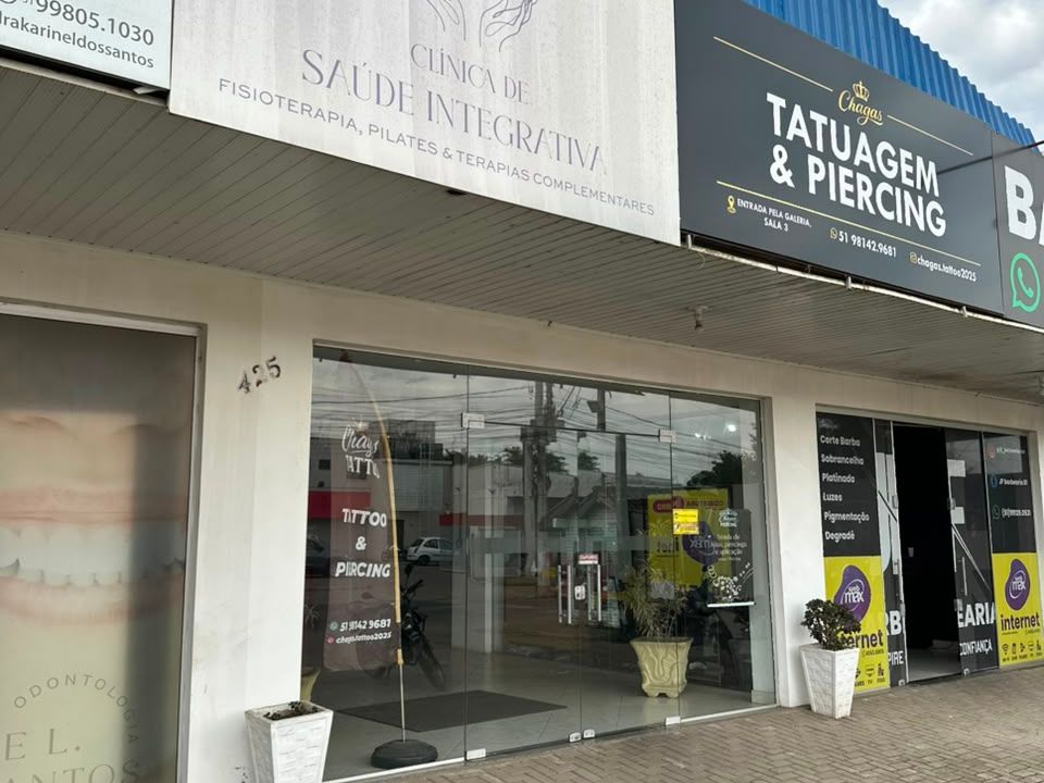 Imagem da estrutura da academia