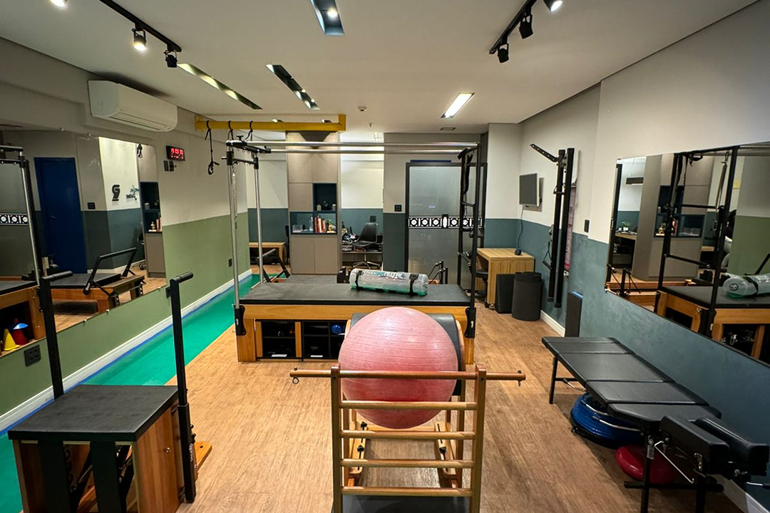 Imagem da estrutura da academia