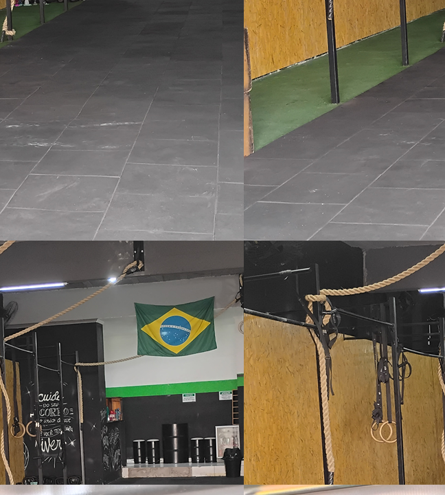 Imagem da estrutura da academia