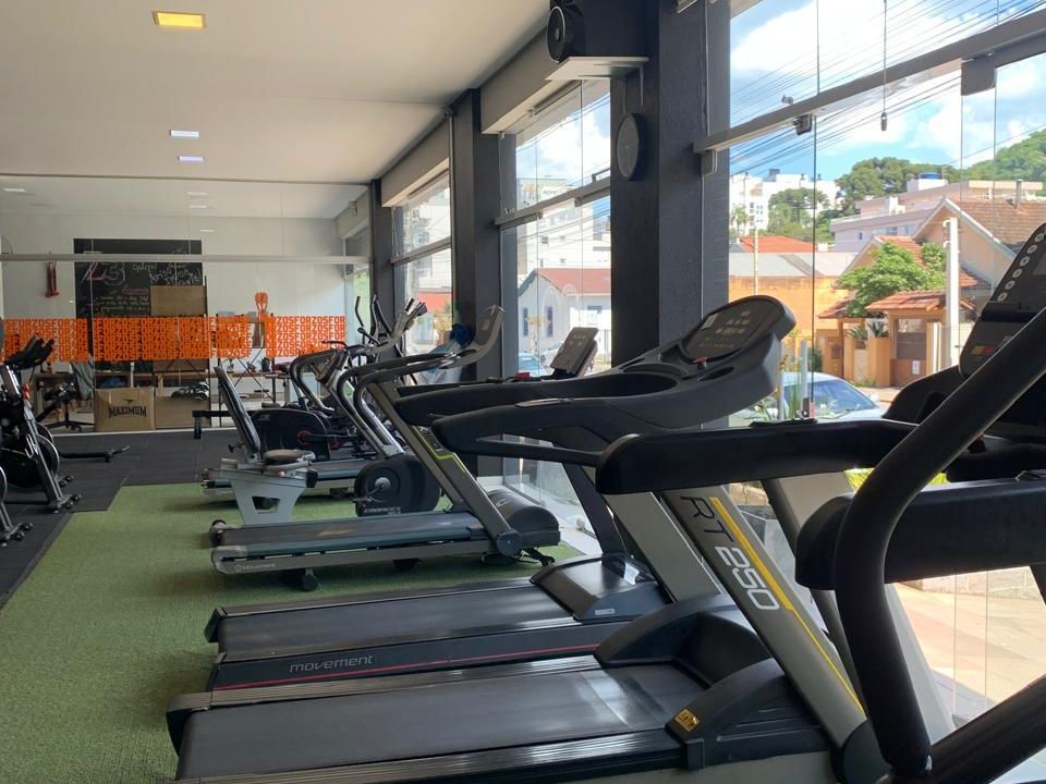 Imagem da estrutura da academia
