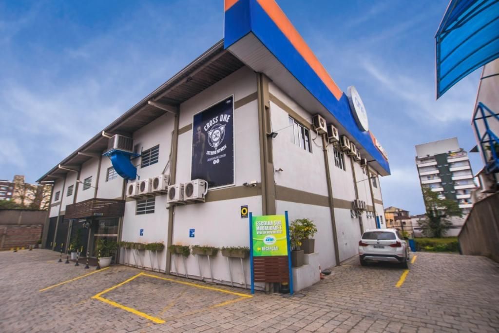 Imagem da estrutura da academia