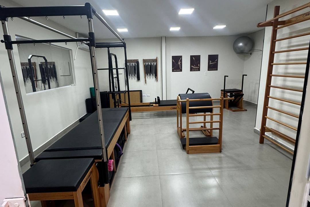 Imagem da estrutura da academia