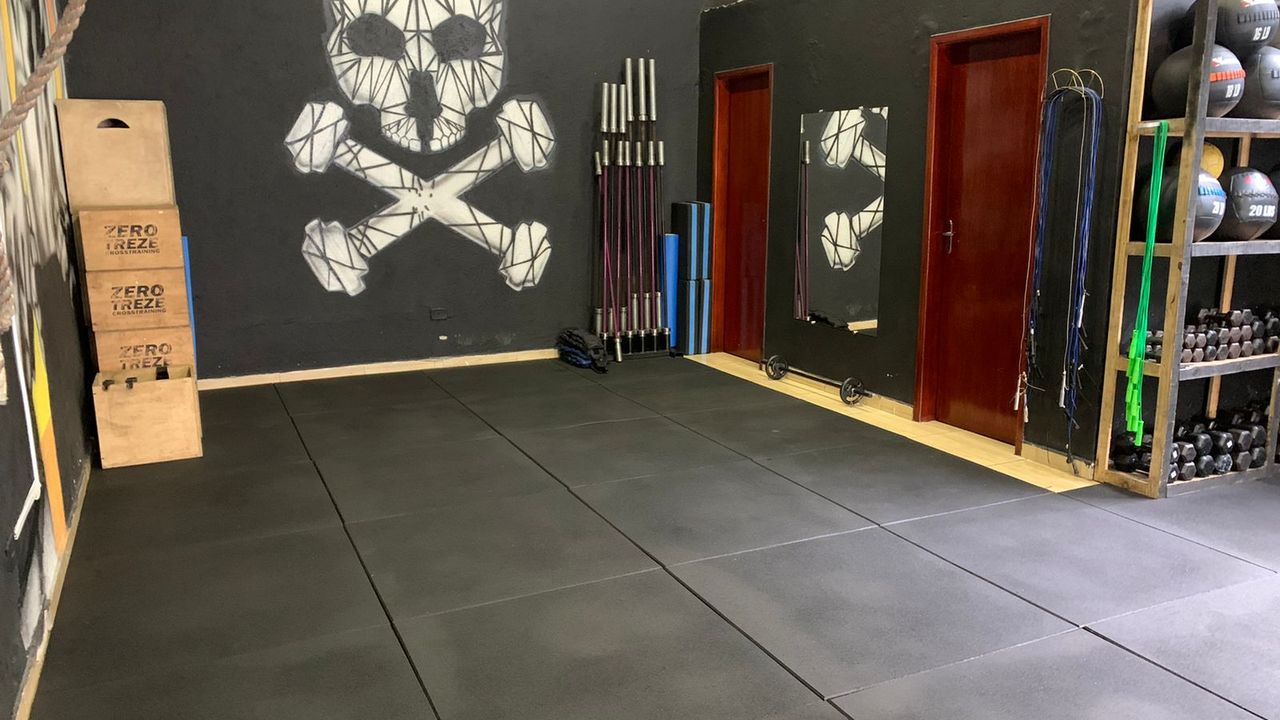 Imagem da estrutura da academia