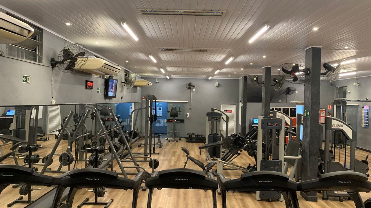 Imagem da estrutura da academia