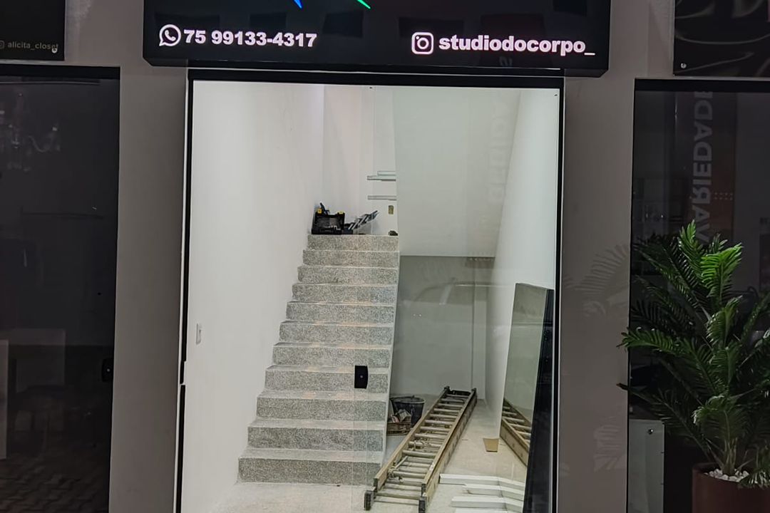 Imagem da estrutura da academia
