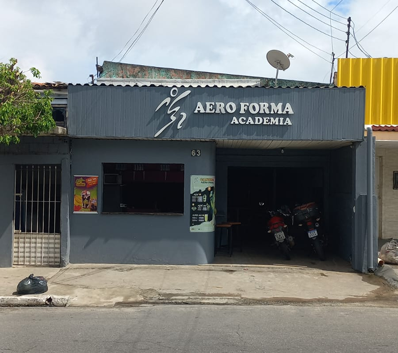 Imagem da estrutura da academia