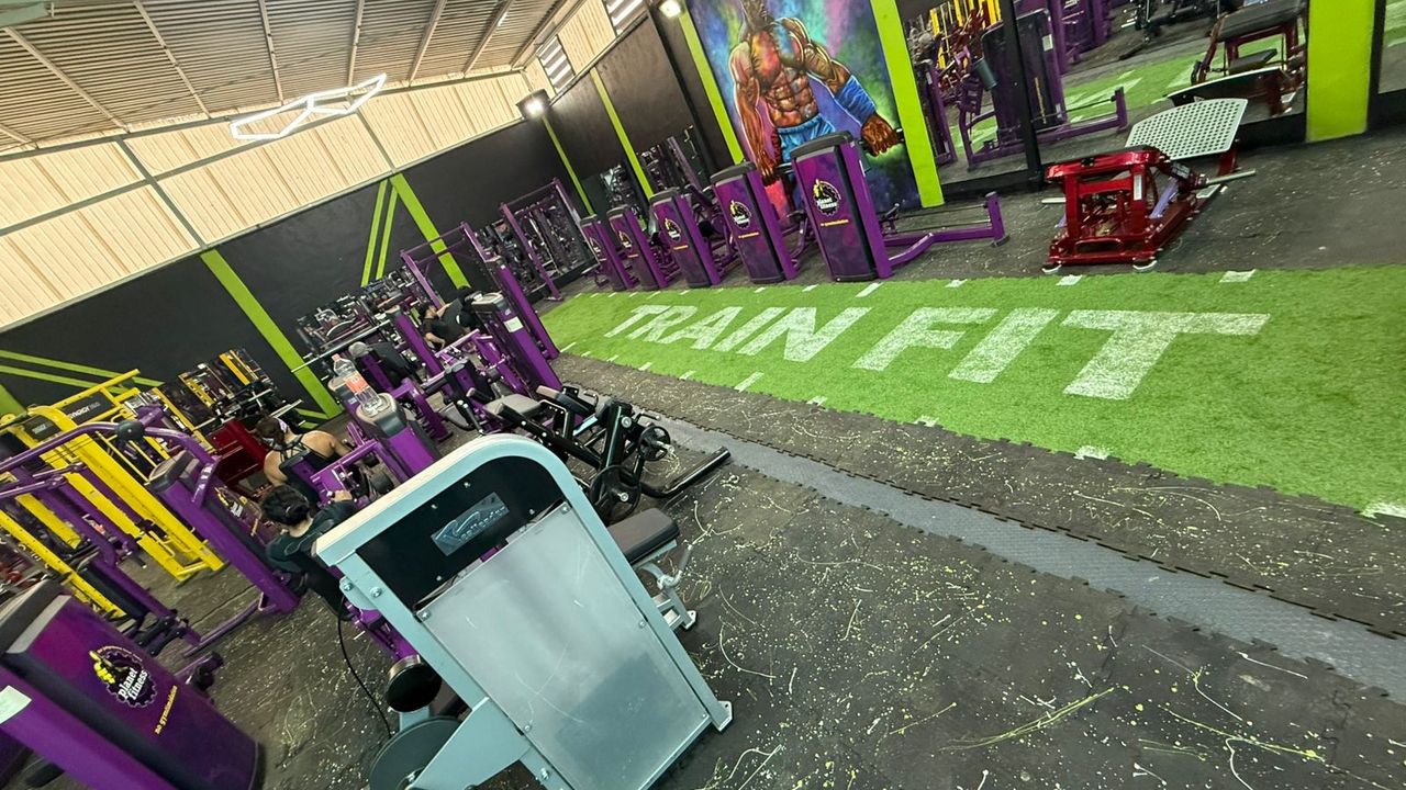 Imagem da estrutura da academia