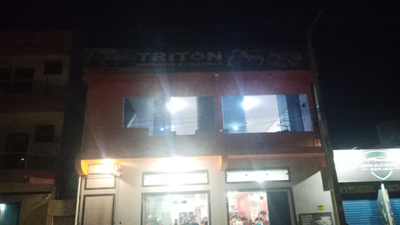 Imagem da estrutura da academia