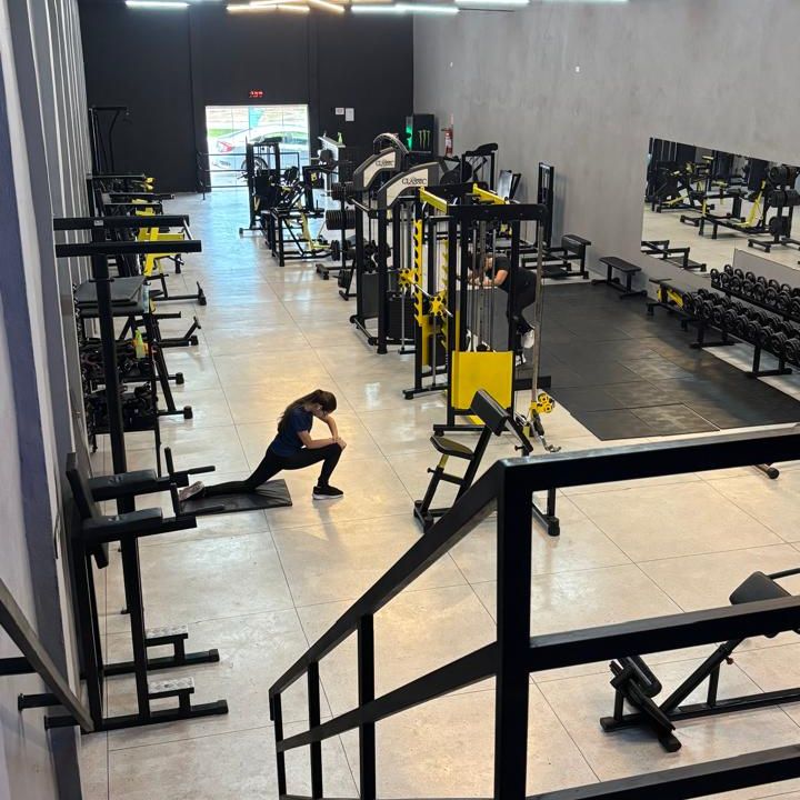 Imagem da estrutura da academia