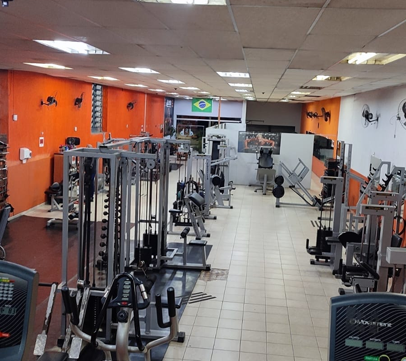 Imagem da estrutura da academia