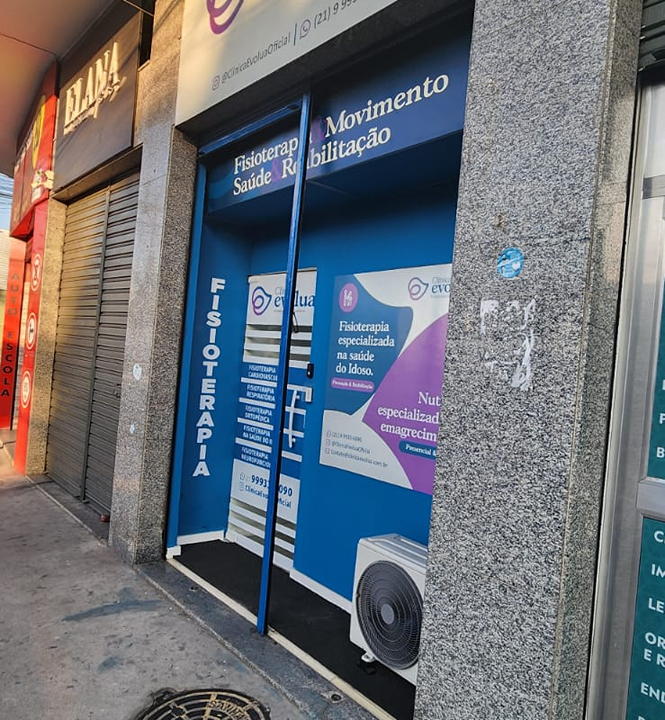 Imagem da estrutura da academia