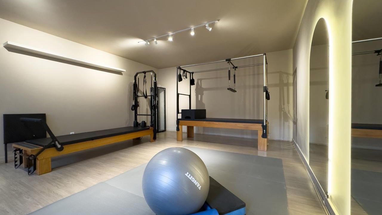 Imagem da estrutura da academia