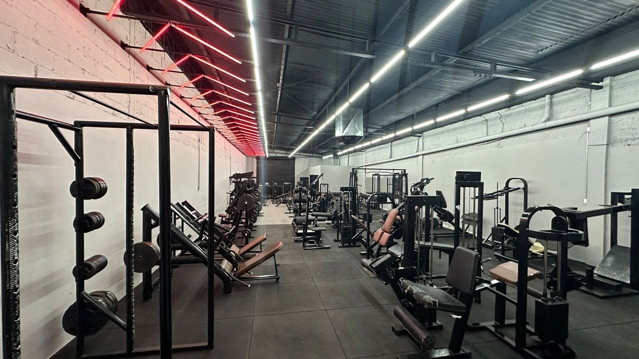 Imagem da estrutura da academia