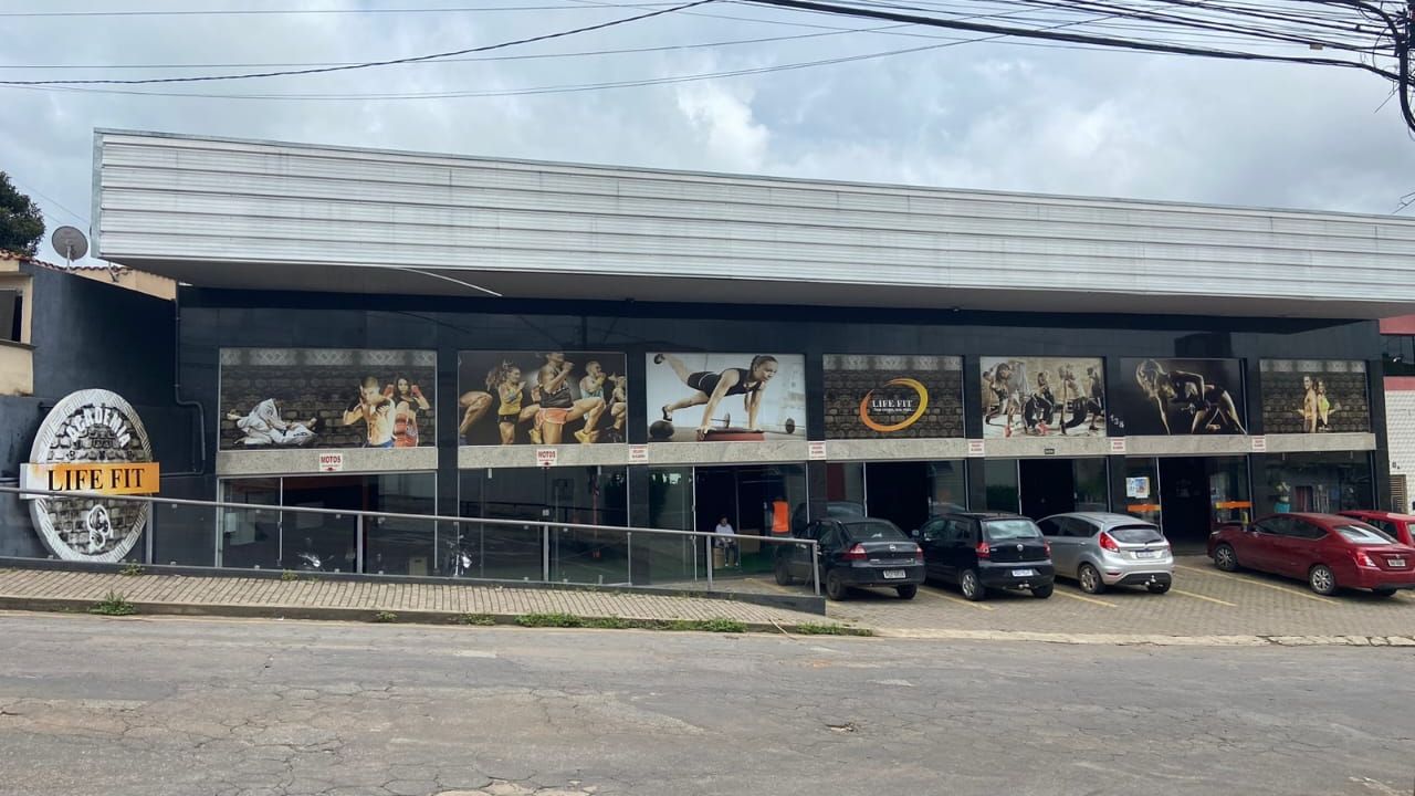 Imagem da estrutura da academia