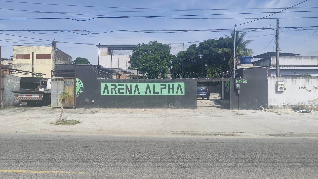 Imagem da estrutura da academia