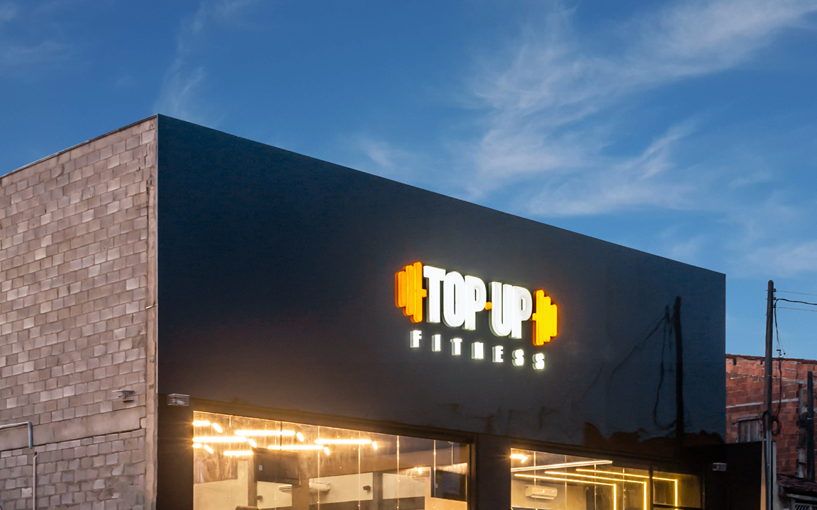 Imagem da estrutura da academia